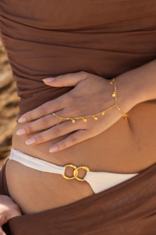 Hand Chain Stars - HandChain Lucky Bijoux