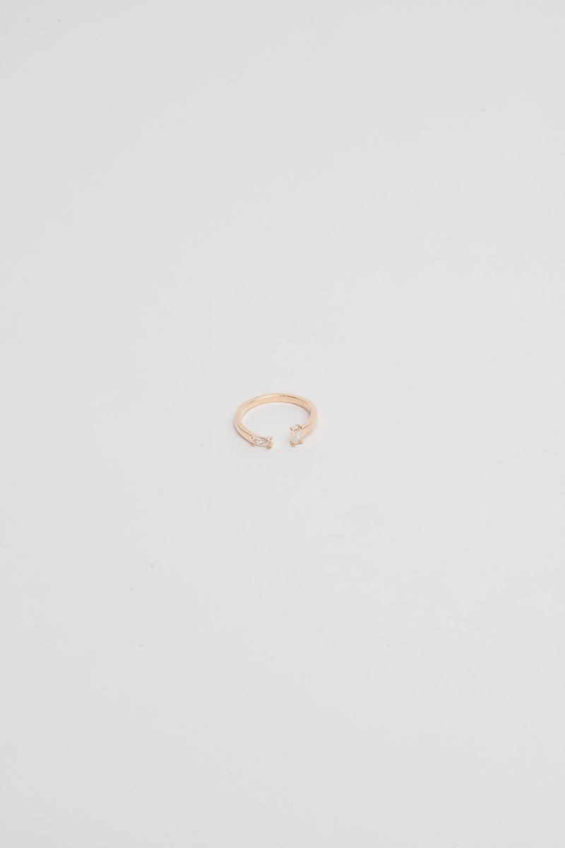 Anel Precious - Anel Dourado Lucky Bijoux