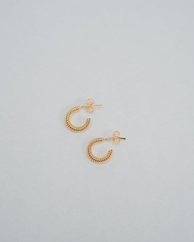 Argola Molinha - Argola Dourada Lucky Bijoux