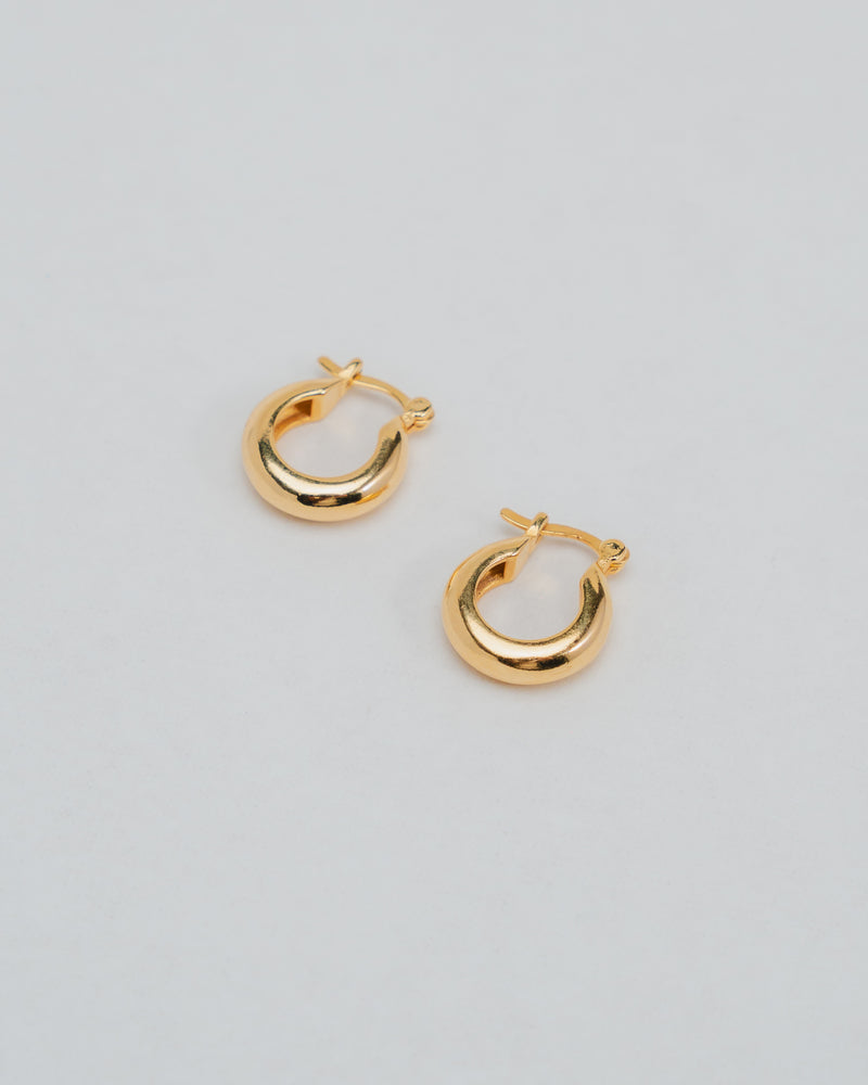 Argola Rio - Argola Dourada Lucky Bijoux