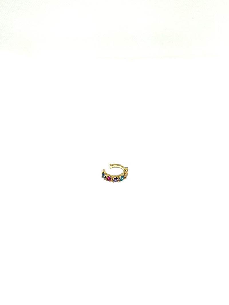 Piercing Rainbow - Piercing Dourado Lucky Bijoux