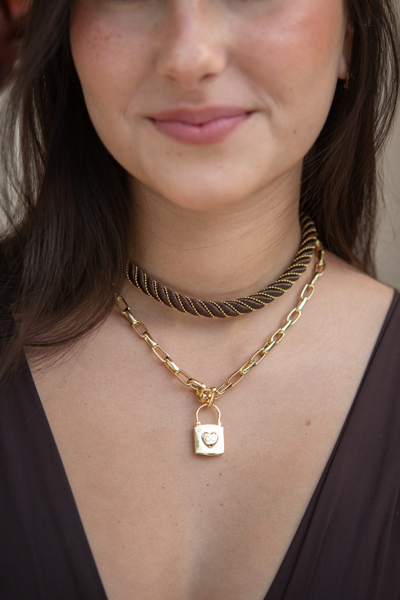 Mix Perfection - Colar Dourado Lucky Bijoux