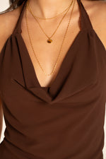 Mix Odette - Colar Dourado Lucky Bijoux