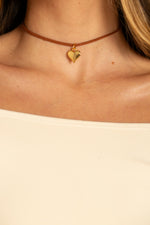 Choker Courinho de Coração - Lucky Bijoux