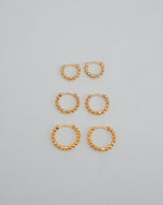 Trio de Argolinhas de Bolinhas