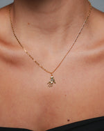 Colares Mãos - Colar Dourado Lucky Bijoux
