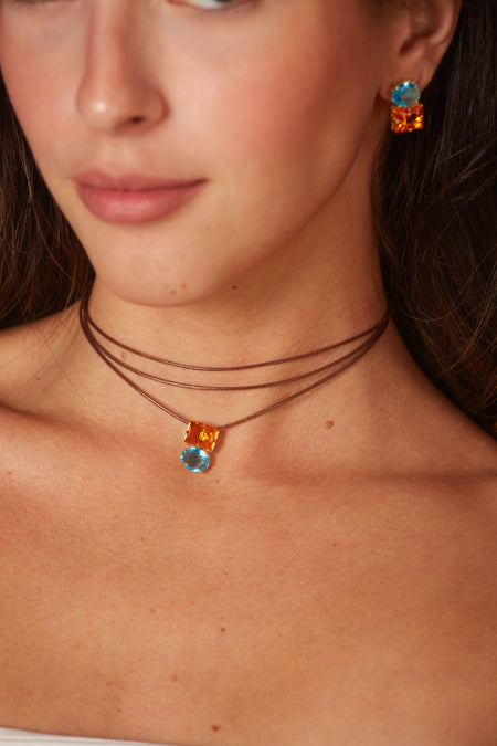 Lucky Set - Tangerine Blue