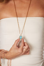 Colar Spring Gem - Azul