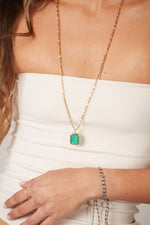 Colar Spring Gem - Esmeral
