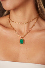 Colar Spring Gem - Esmeral