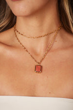 Colar Spring Gem G - Rose