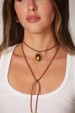 Courinho Âmbar Oval Gem