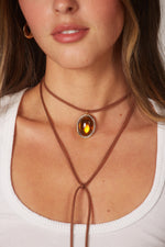 Courinho Âmbar Oval Gem