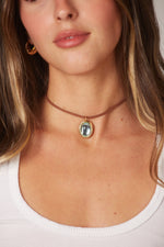 Courinho Light Blue Oval Gem