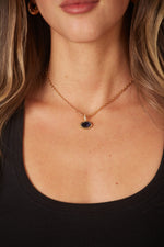 Choker Night - Safira Azul