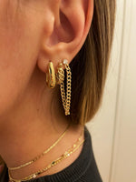Argola Drip - Argola Dourada Lucky Bijoux