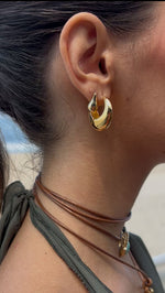 Mix Argolas Gotas - Argola Dourada Lucky Bijoux