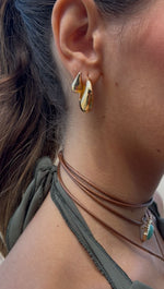 Mix Argolas Gotas - Argola Dourada Lucky Bijoux
