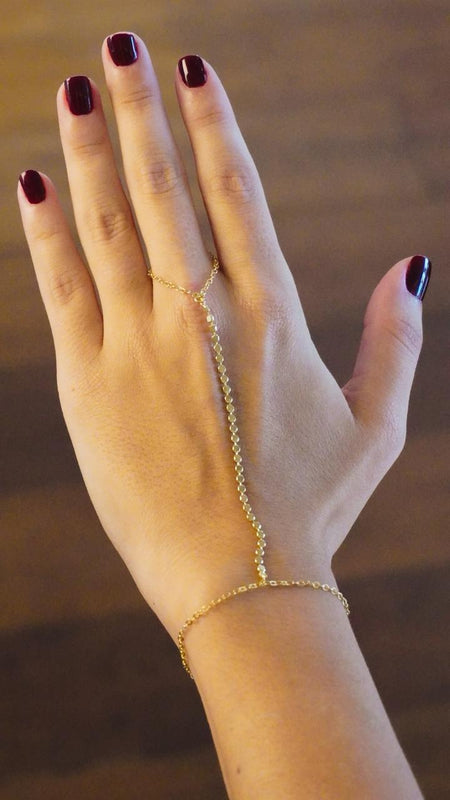 Handchain Achatada