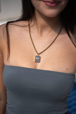 Colar Lucky Eye - Colar Dourado Lucky Bijoux