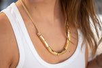 Colar Golden Rope - Colar Dourado Lucky Bijoux