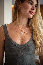 Mix Pearl - Colar Dourado Lucky Bijoux