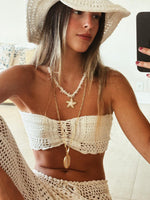 Colar Star Shell - Colar Dourado Lucky Bijoux