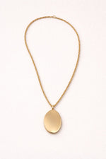 Colar Gold Medal - Colar Dourado Lucky Bijoux